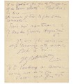 BARRAULT Jean-Louis, comédien. Lettre autographe (G 4682)