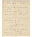 BARRAULT Jean-Louis, comédien. Lettre autographe (G 4682)