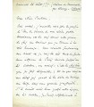 GOUNOD Charles, compositeur. Lettre Autographe  (G 5360)