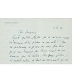 DRUON Maurice, écrivain. Lettre autographe (G 4926)