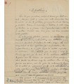 SYVETON (Gabriel), homme politique. Manuscrit autographe (Réf. G 5049)