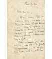 ADAM (Edmond), homme politique. Lettre autographe (G 5060)