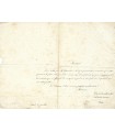 BARANTE (Prosper de), homme politique. 2 lettres autographes et 1 brevet signé (Réf. G 5067)
