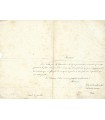 BARANTE (Prosper de), homme politique. 2 lettres autographes et 1 brevet signé (Réf. G 5067)