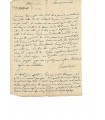 LAMBRECHTS COMTE de, homme politique. Lettre autographe (G 5238)