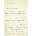 LYAUTEY Louis-Hubert, maréchal de France. Lettre autographe (G 5361)