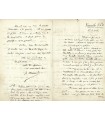 MASSENET Jules, compositeur. Lettre autographe à Ambroise Thomas, 16 décembre 1866 (Réf. G 5362)