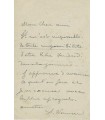 WORMSER André, compositeur. Lettre autographe (G 985)