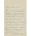 WORMSER André, compositeur. Lettre autographe (G 985)