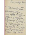 VACARESCO Hélène, femme de lettres roumaine. 2 lettres autographe (G 4707)