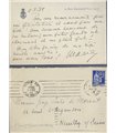BONAPARTE MARIE, pionnière de la psychanalyse en France. Lettre autographe (G 4085)