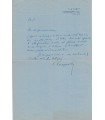 CAMPICHI (César). Député de Corse. Lettre autographe (E 10182)