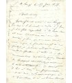 DECAEN (Claude Théodore), général. Lettre autographe  (G 656)