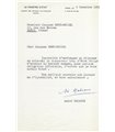 MALRAUX André, écrivain et homme politique. Lettre signée à Jacques Debû-Bridel (G 4333)