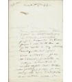 LEHMANN (Henri). Peintre d'histoire et portraististe allemand. 2 Lettres (Réf. G 4358)