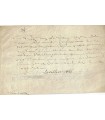 LETELLIER (Simon). Médecin de Louis XIII. Pièce signée (Réf. E 10130)