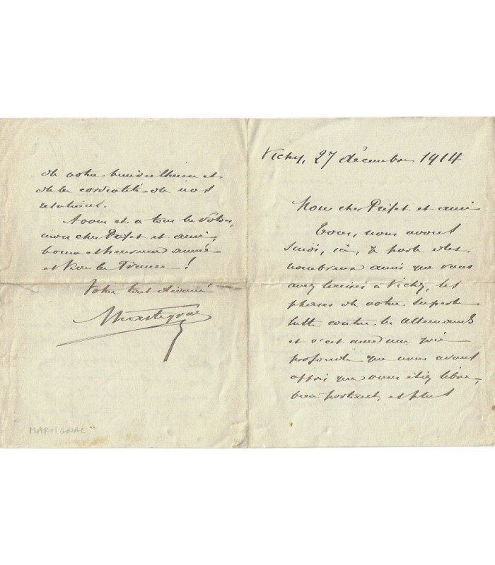 cher lettre