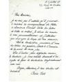 RILKE - GOLL (Claire), poétesse. Lettre signée (G 4605)