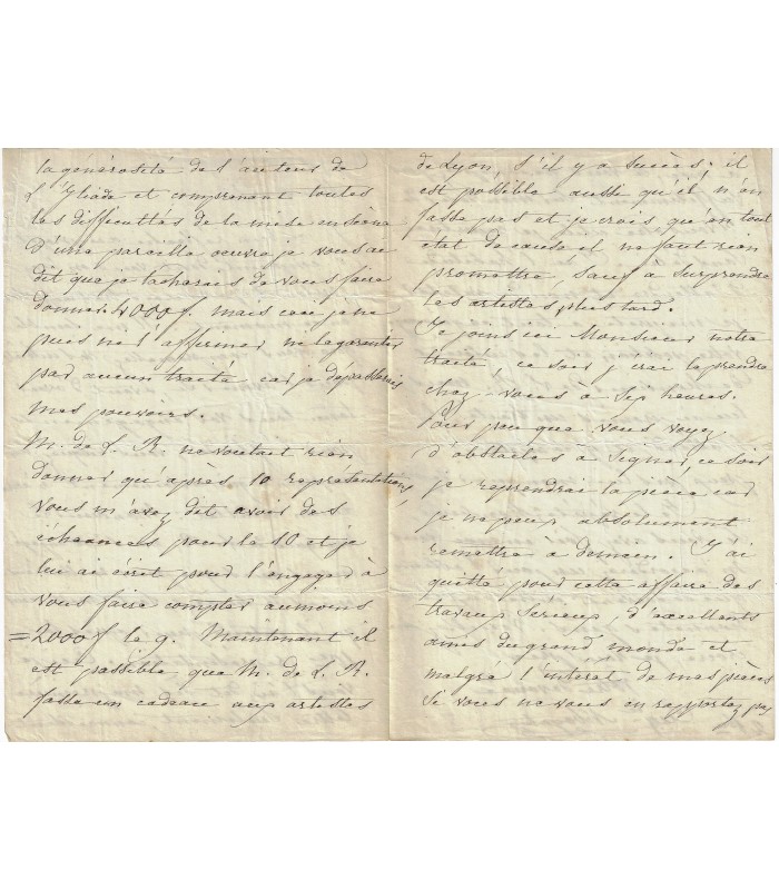 NIBOYET (Eugénie). Ecrivaine, figure de l'engagement féministe (Réf. E 10435)