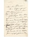 ARAGO Etienne, dramaturge, homme politique. Lettre autographe (G 5538)