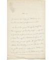 BANVILLE Théodore de, poète. Lettre autographe (G393).