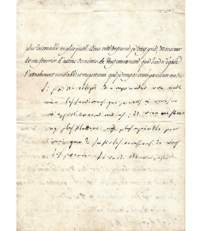 BONCOMPAGNI Ignace, cardinal. Lettre signée avec apostille (E 10459)