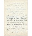 CAVAIGNAC Eugène, militaire, homme d'état. Lettre autographe (G 5528)