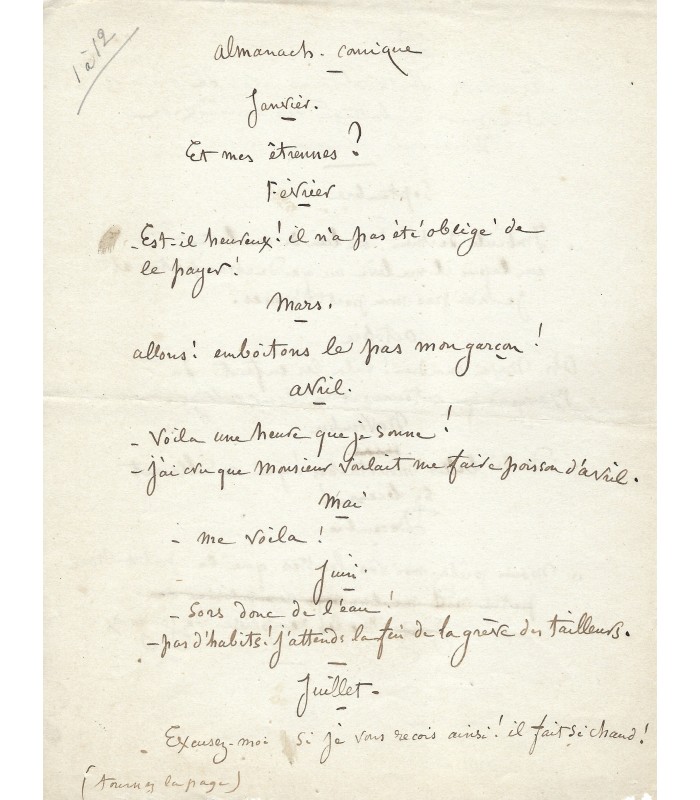 CHAM Amédée de Noé, dit. Illustrateur. 3 tirages de dessin (G 4436)