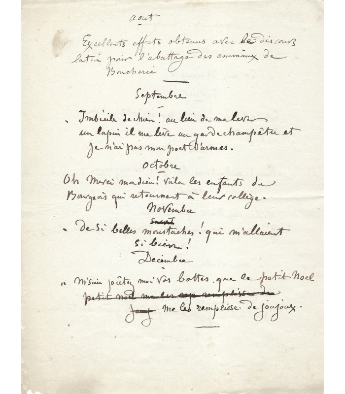 CHAM Amédée de Noé, dit. Illustrateur. 3 tirages de dessin (G 4436)