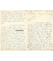 MIOMANDRE Francis de, écrivain. Manuscrit autographe (G 5011)