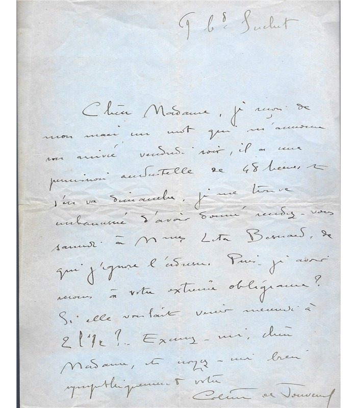 COLETTE de JOUVENEL, pendant la Grande Guerre