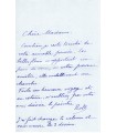 ROLL Alfred, peintre et sculpteur. Lettre autographe (G 866)