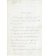 BANVILLE Théodore, poète, dramaturge. Lettre autographe (G 381)