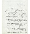 POINCARE Raymond, homme d'Etat. Lettre autographe (G 5192)