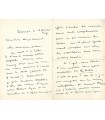 DE FALLA Manuel, compositeur. Lettre autographe (G 3045)
