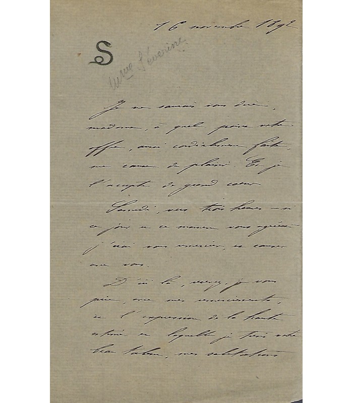 SEVERINE, l'amie de Vallès, Jaurès. Fonde La Fronde