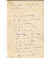 BOURGAULT-DUCOUDRAY (Louis-Albert). Compositeur, Chef d'orchestre. Lettre autographe, 1899 (Réf. G 2443)
