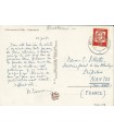 DECARIS (Albert). Peintre et graveur. Carte postale autographe (G 5614)