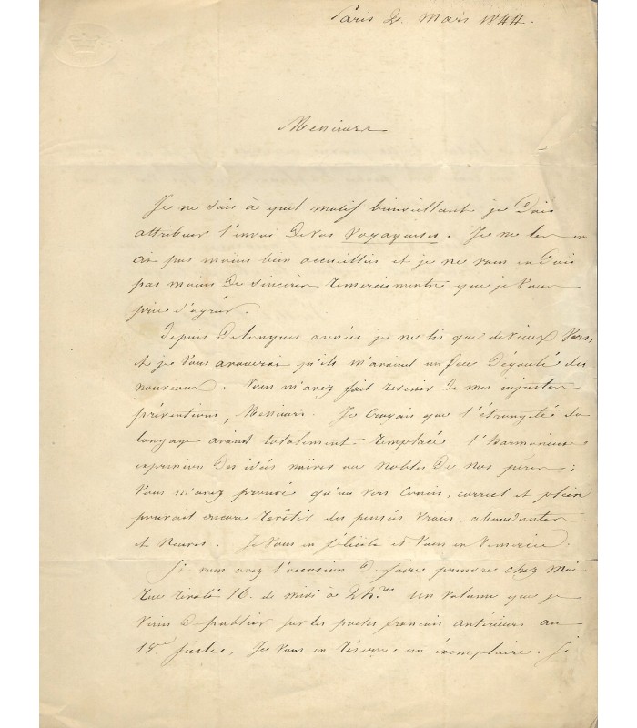 VIOLLET-LE-DUC à Chevreau et Pichat...