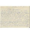 NOEL MARIE. Poétesse. Superbe lettre sur Les Chants sauvages...