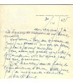 MIRO (Joan). Peintre espagnol. Lettre autographe à Nelson Fuqua, 1962 (G 3633)