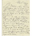 TOUCHAGUES (Louis). Peintre. Lettre autographe à Mme Desson, 1955 (G 5277)