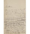 LISZT Franz. Compositeur et pianiste virtuose. Lettre autographe à Ch.-A. de Saxe-Weimar (Réf. G 3952)