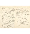 BERLIOZ Hector. Compositeur. Lettre à Mme Veuve SPONTINI (?), sans date (Réf. G 4799)