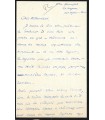 BERNANOS Georges, écrivain. Lettre autographe (E 10513)