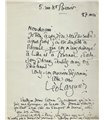 LARGUIER Léo, avocat et écrivain. Lettre autographe à l'avocat Philippe KAH (G 4250)