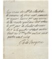 LA FAYETTE Marie-Madeleine Pioche de la Vergne. Femme de lettres. Billet autographe (G 3658)