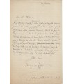 COPPEE François, poète. Lettre autographe (G 5647)