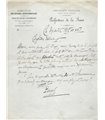 FAGUS, Georges Faillet dit, poète belge. Lettre autographe (G 4216)