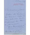 GUILBERT Yvette, chanteuse, actrice. Lettre autographe (E 10525)